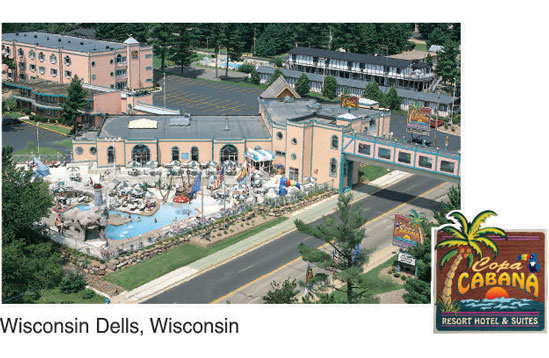 Copa Caban Resort Hotel and Suites Wisconsin Dells Wisconsin