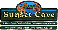 Sunset Cove sign