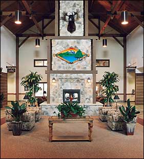 Timber Tidge Lodge Lobby